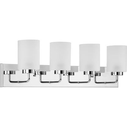 Progress Lighting P300330-015 Merry 4 light polished chrome bath vanity wall light