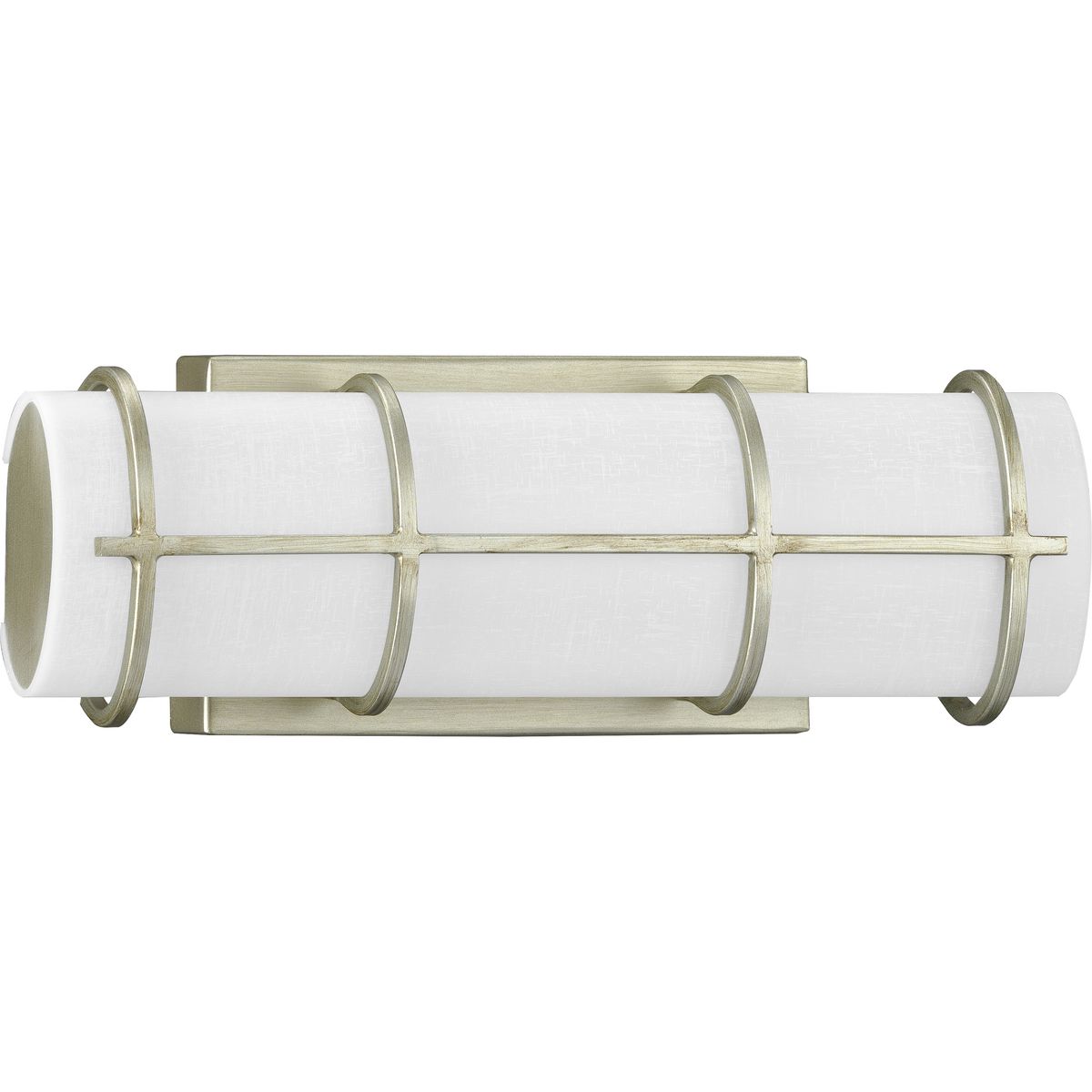 Progress Lighting P300331-134-30 Grid LED 1 Light 14 inch Silver Ridge Bath Vanity Wall Light