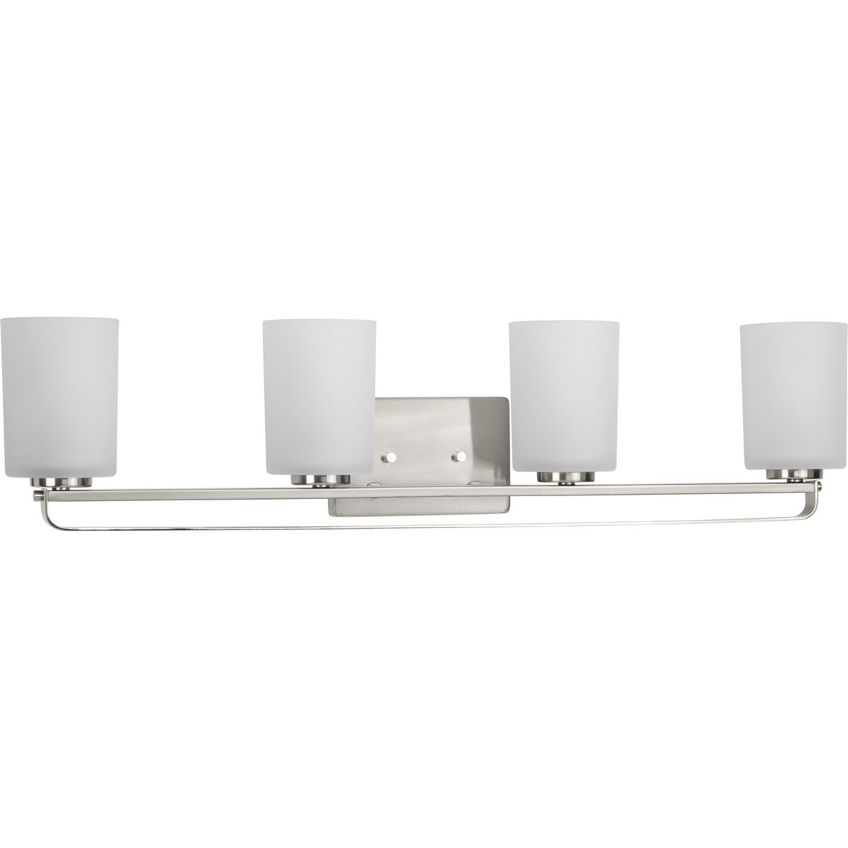 Progress Lighting P300344-009 League 4 Light Brushed Nickel Bath Vanity Wall Light