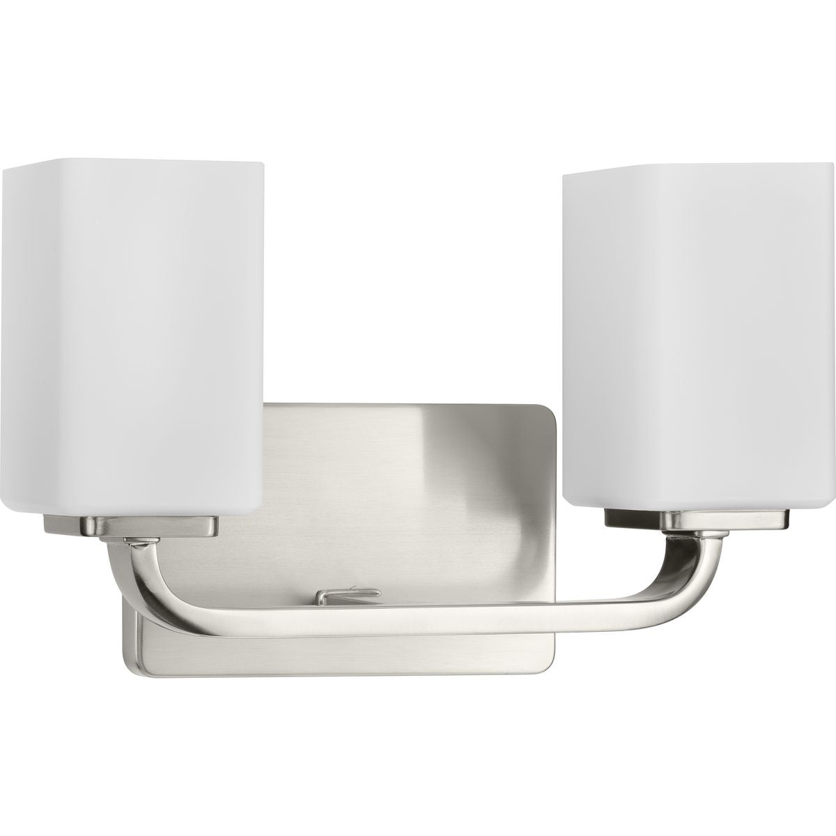 Progress Lighting P300369-009 Cowan 2 light brushed nickel bath vanity wall light
