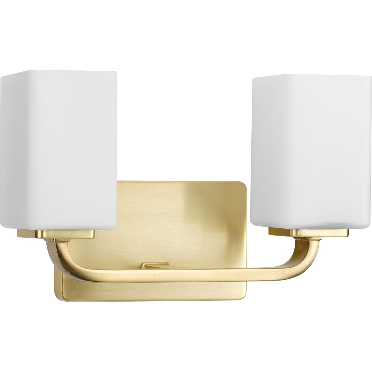 Progress Lighting P300369-012 Cowan 2 Light Satin Brass Bath Vanity Wall Light