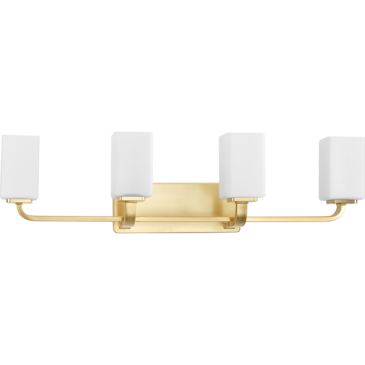 Progress Lighting P300371-012 Cowan 4 Light Satin Brass Bath Vanity Wall Light