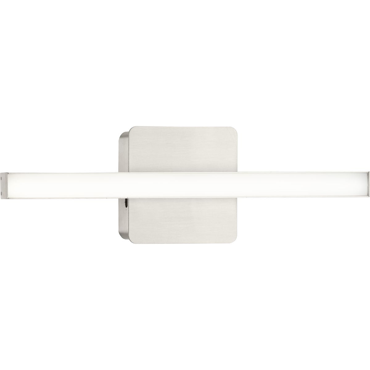 Progress Lighting Phase 4 LED 16 inch brushed nickel linear vanity wall light