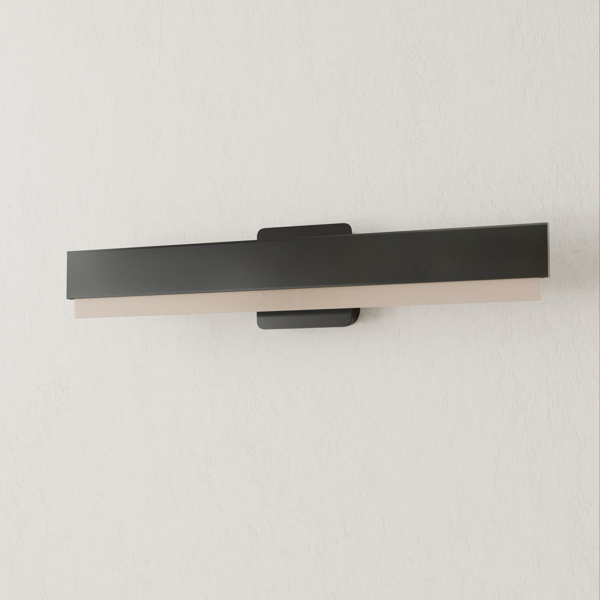 Progress Lighting P300406-31M-CS Semblance LED matte black vanity light off