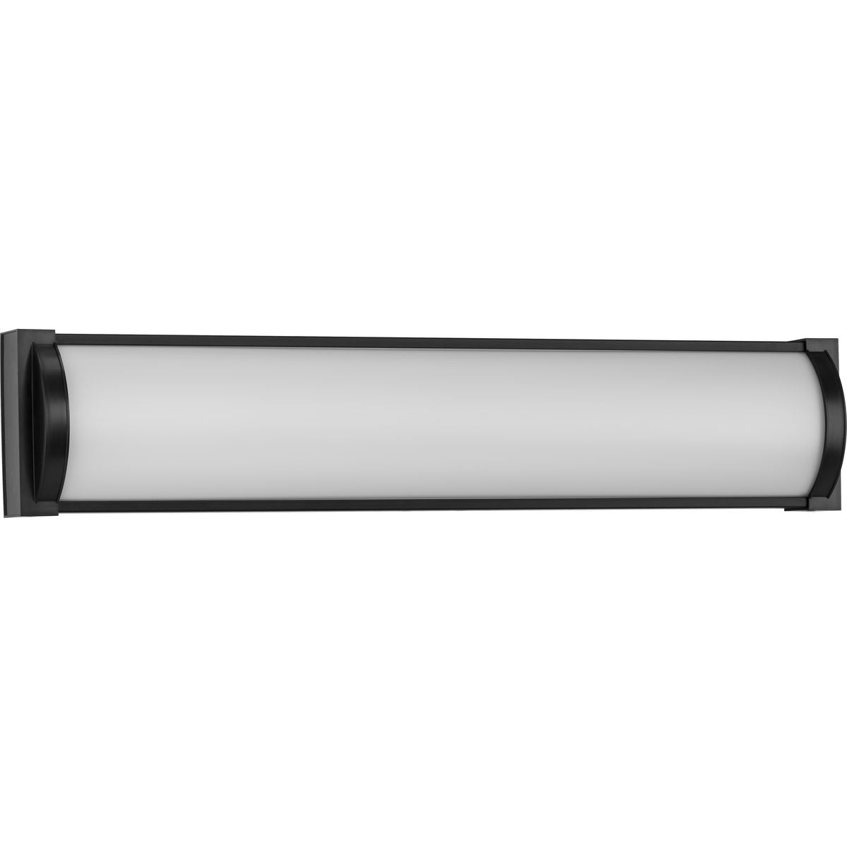 Progress Lighting P300408-31M-30 Barril LED 24 inch matte black bath vanity wall light