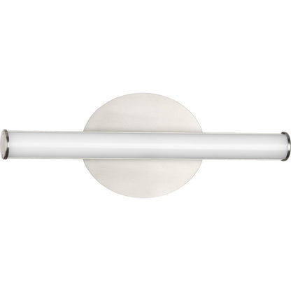 Progress Lighting P300410-009-CS Phase 3 LED brushed nickel vanity wall light