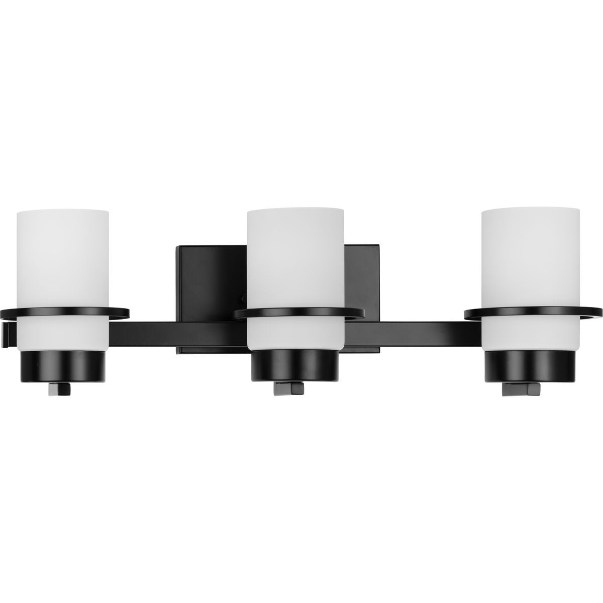 Progress Lighting P300415-31M Reiss 3 light matte black bath vanity wall light