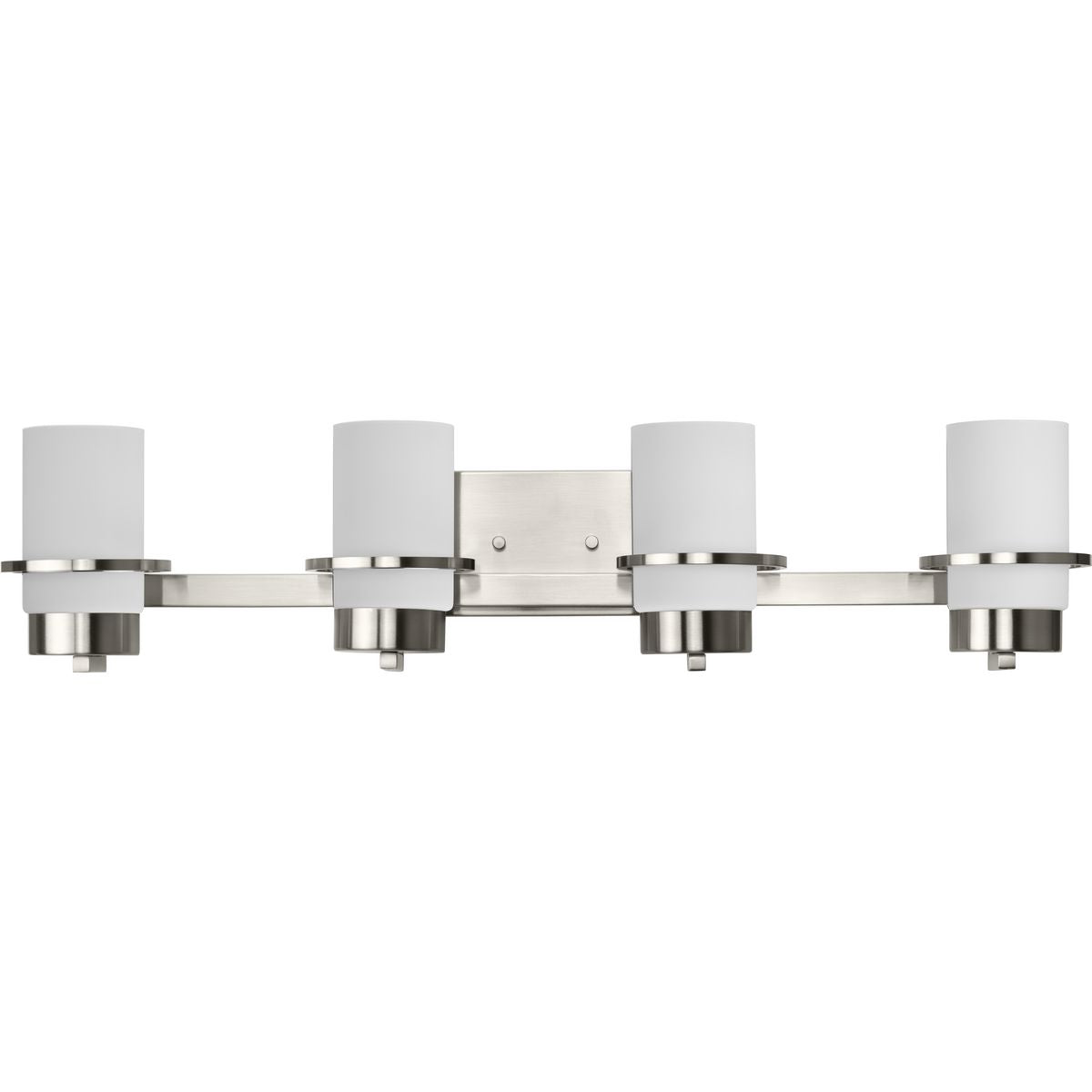 Progress Lighting P300416-009 Reiss 4 Light Brushed Nickel Bath Vanity Wall Light - Product Image