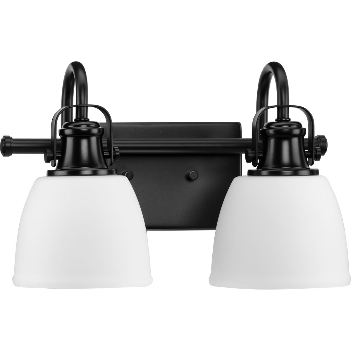 Progress Lighting P300427-31M Preston 2 Light Matte Black Bath Vanity Wall Light - Product Image