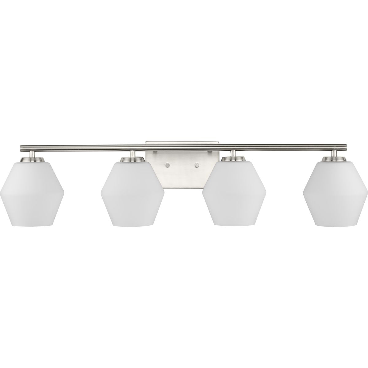 Progress Lighting Copeland 4 light brushed nickel bath vanity wall light
