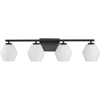 Progress Lighting P300433-31M Copeland 4 light matte black bath vanity wall light