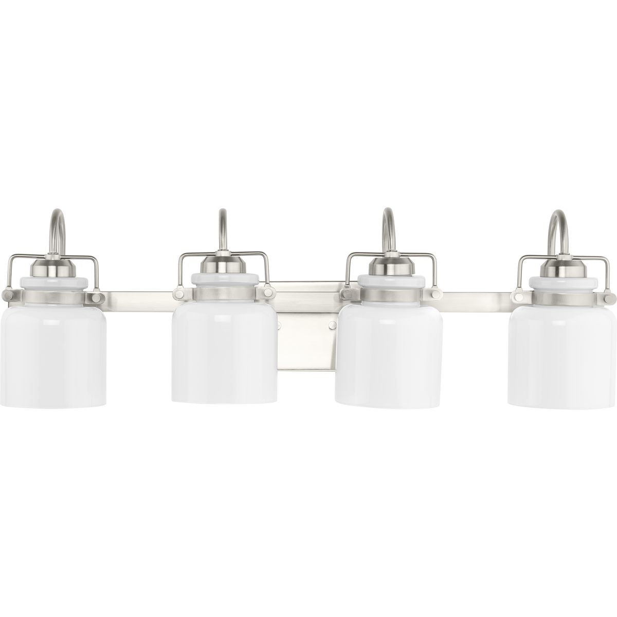 Progress Lighting P300441-009 Fessler 4 light brushed nickel bath vanity wall light