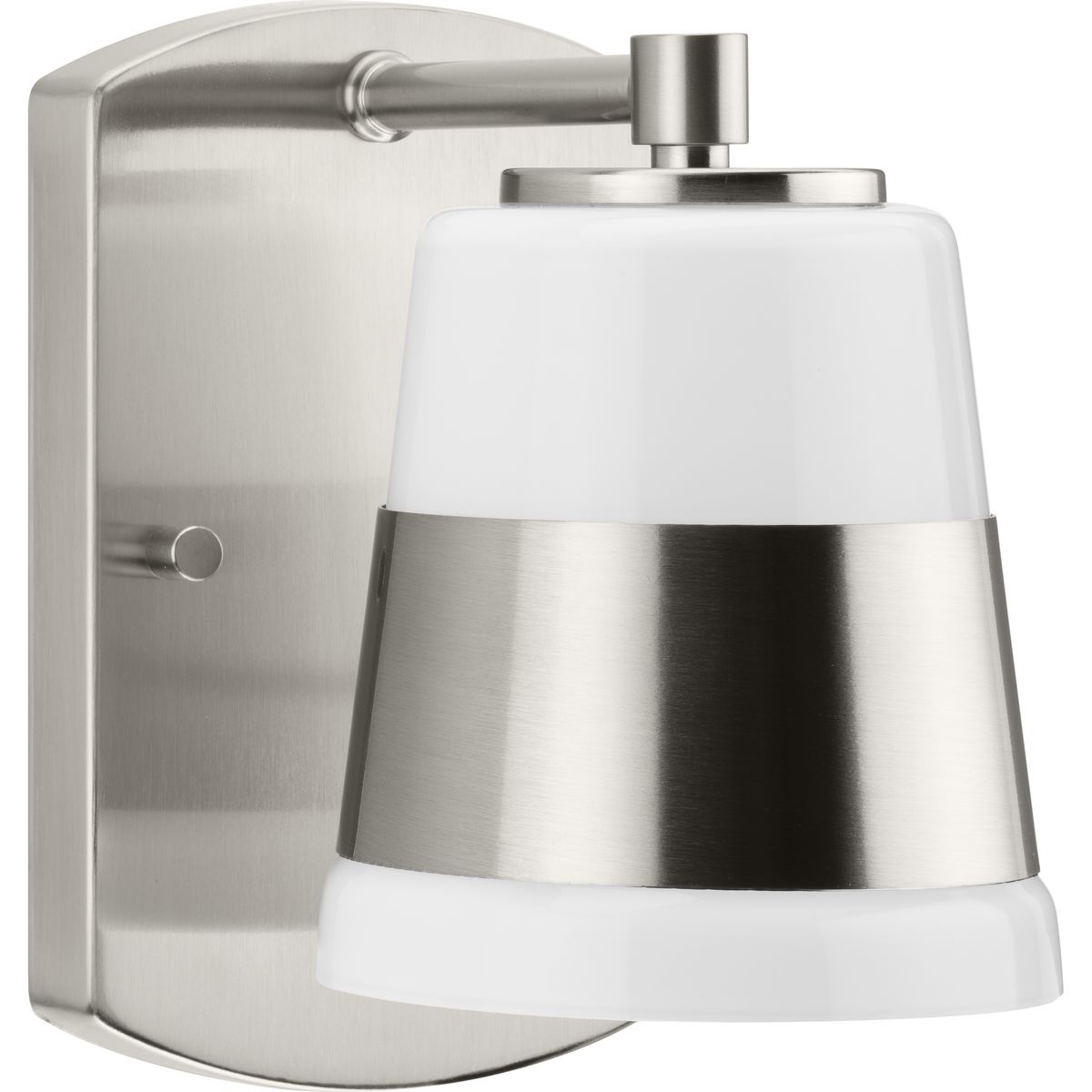 Progress Lighting P300442-009 Haven 1 light brushed nickel bath vanity wall light