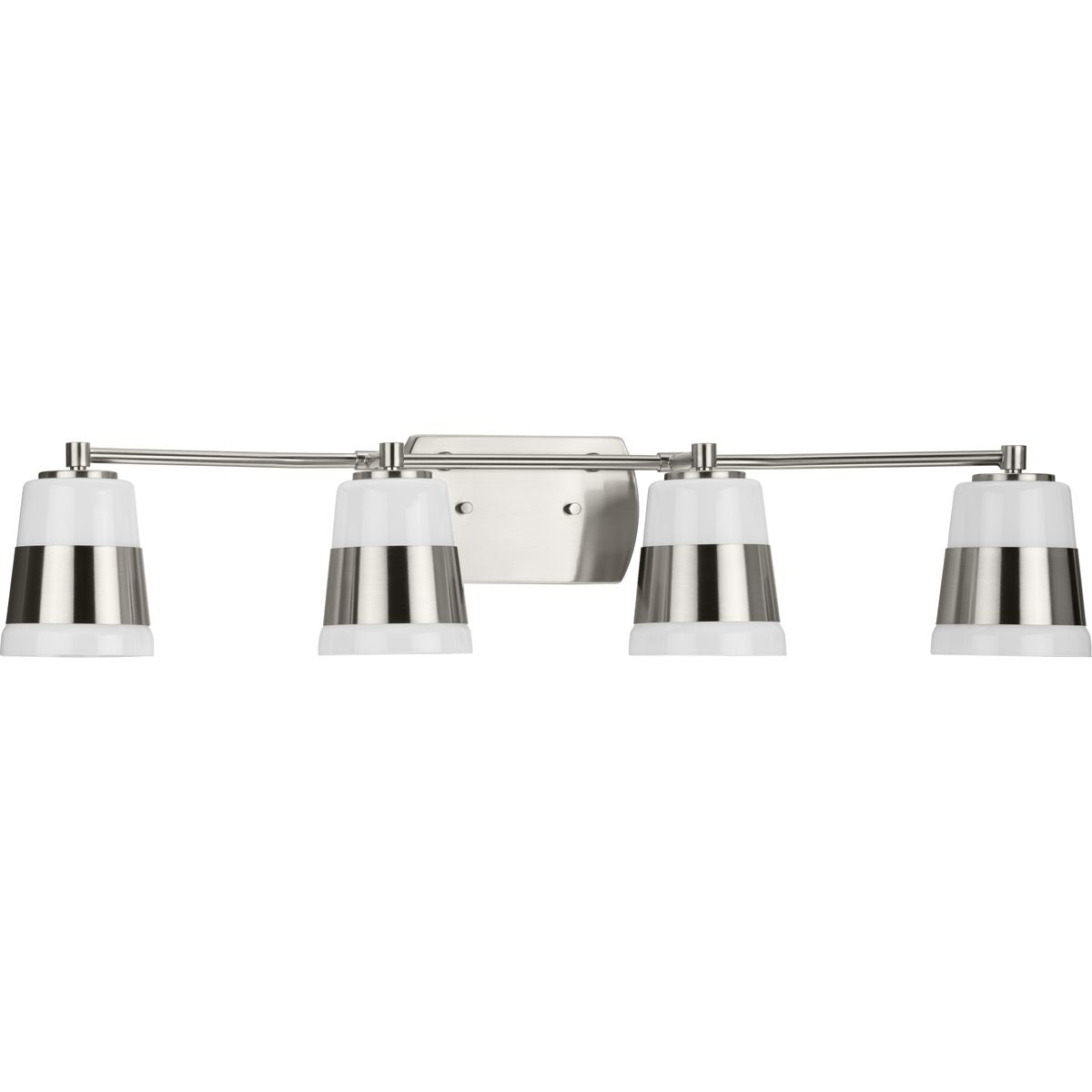 Progress Lighting P300445-009 Haven 4 Light Brushed Nickel Bath Vanity Wall Light - Product View