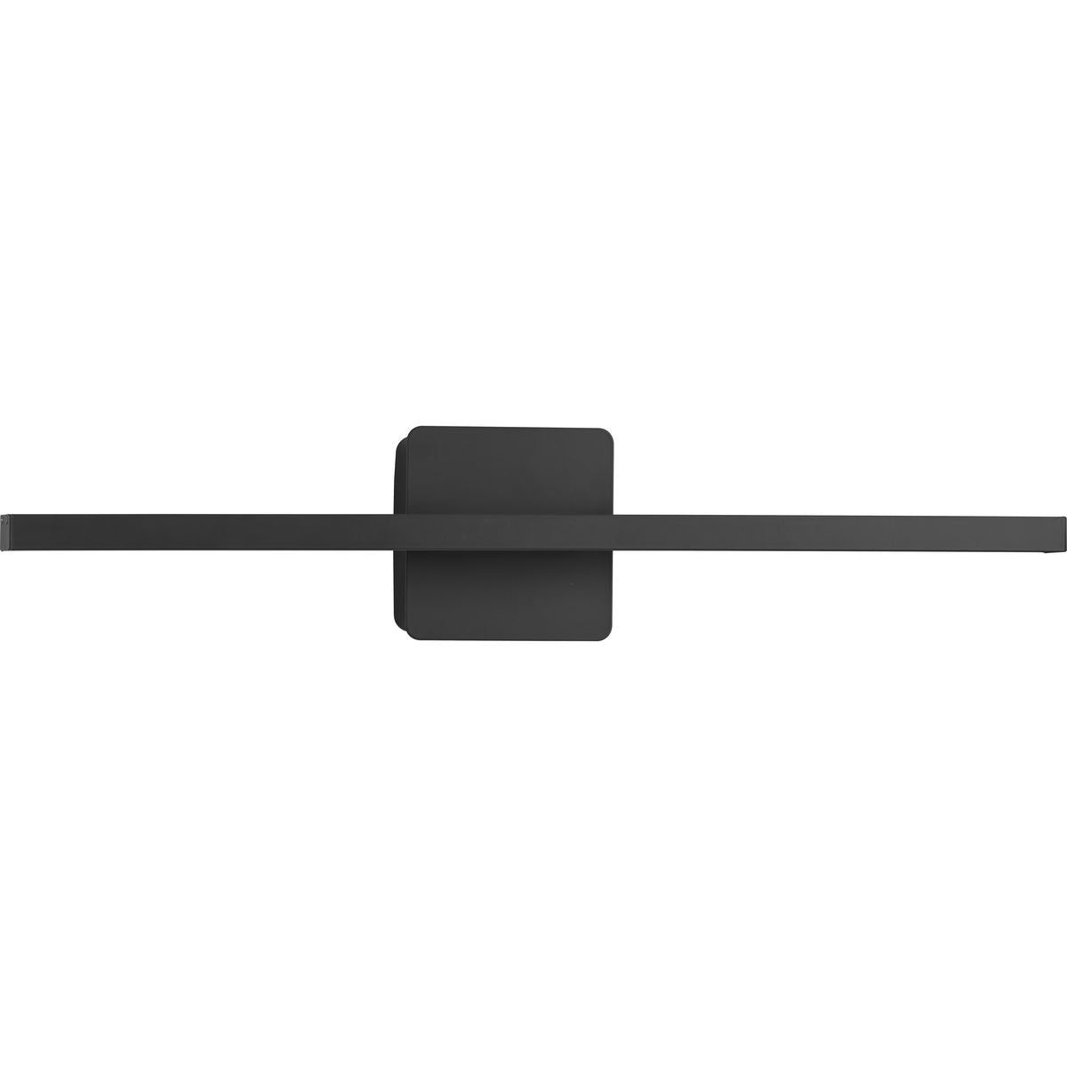 Progress Lighting P300449-31M-CS Phase 5 LED 24 inch matte black linear bath vanity wall light