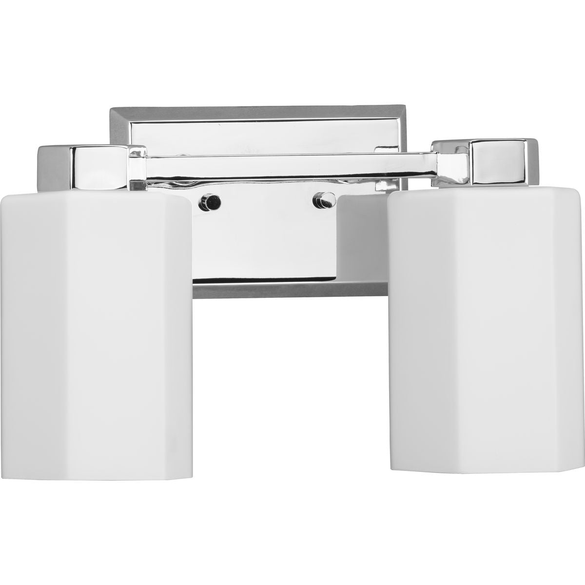Progress Lighting P300477-015 Estrada 2 Light Polished Chrome Bath Vanity Wall Light - Hero Product Shot