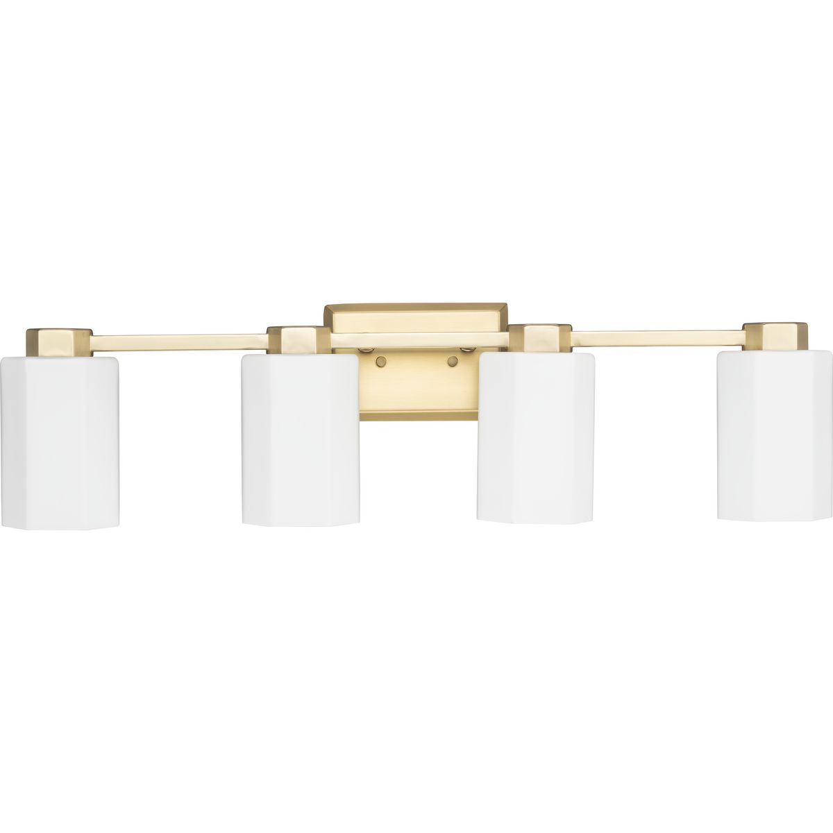 Progress Lighting P300479-191 Estrada 4 light brushed gold bath vanity wall light