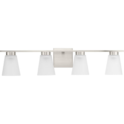 Progress Lighting P300502-009 Tanner 4 light brushed nickel bath vanity wall light