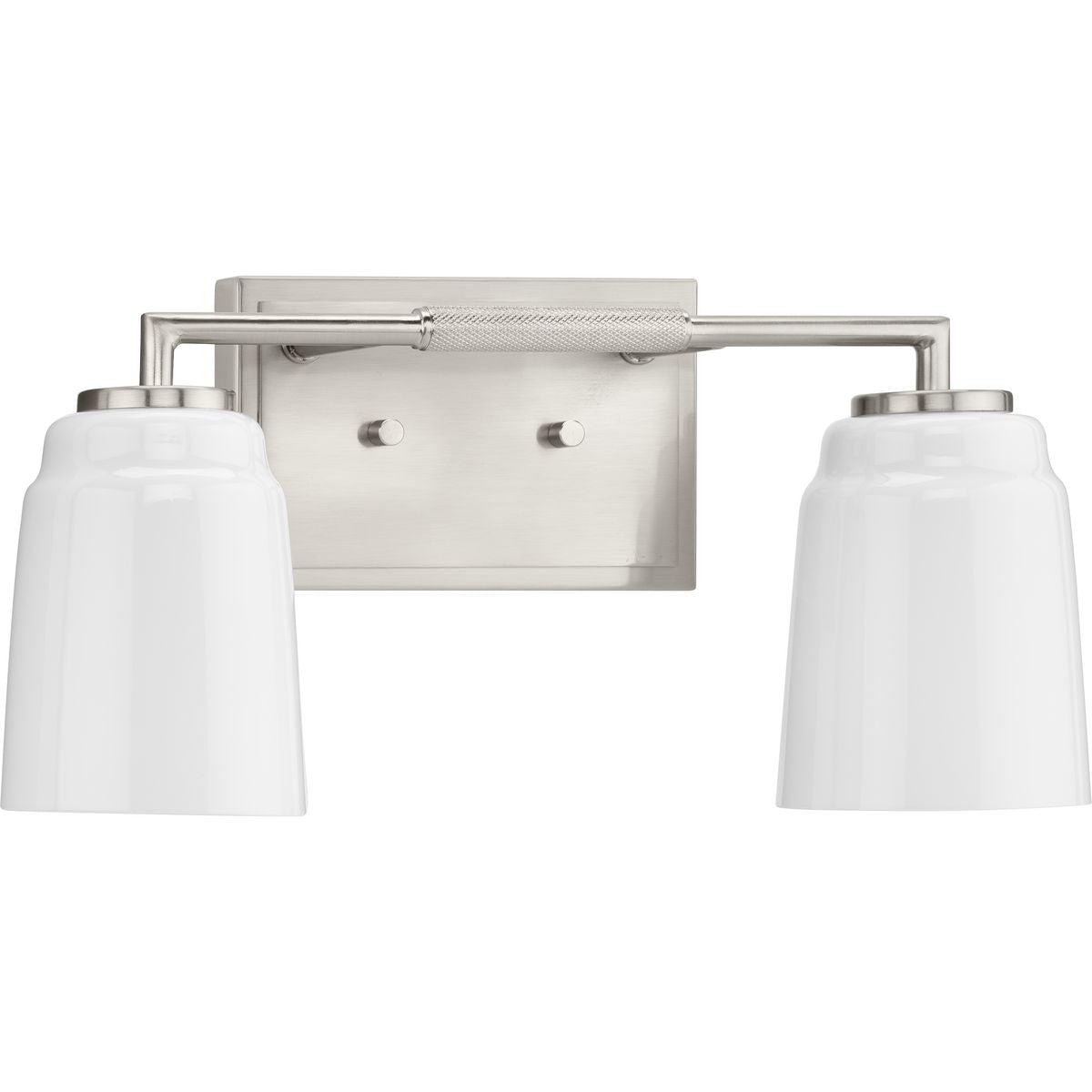 Progress Lighting P300504-009 Spenser 2 Light Brushed Nickel Bath Vanity Wall Light