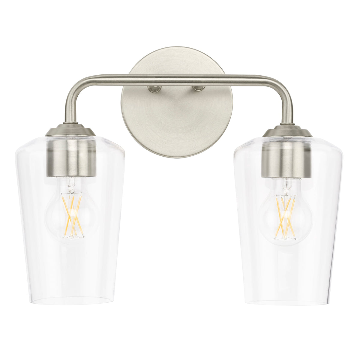 Progress Lighting P300540-009 Celino 2 Light Brushed Nickel Bath Vanity Wall Light - View 7