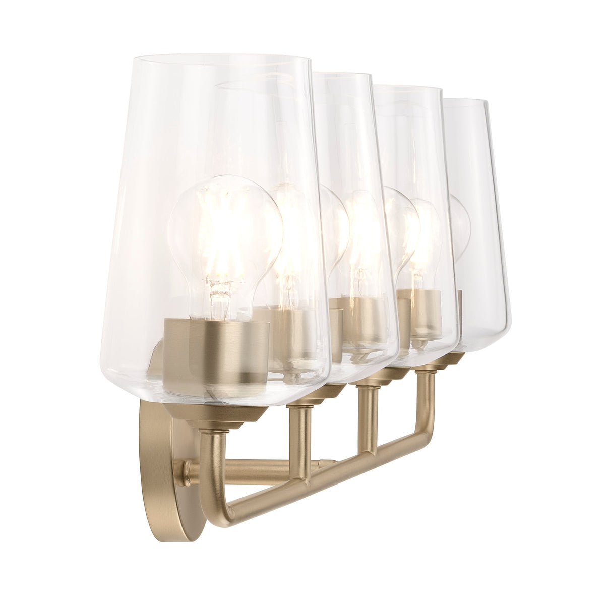 Progress Lighting Celino 4 light side illuminated vanity light