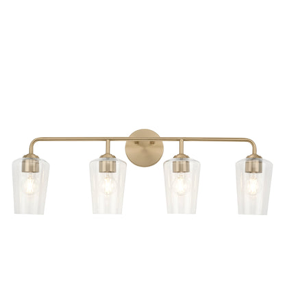 Progress Lighting Celino 4 light front illuminated vanity light