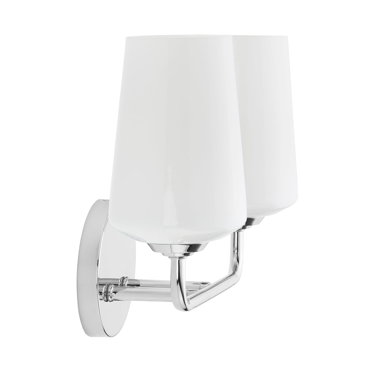 Progress Lighting P300543-015 Celino 2 light polished chrome bath vanity wall light side view