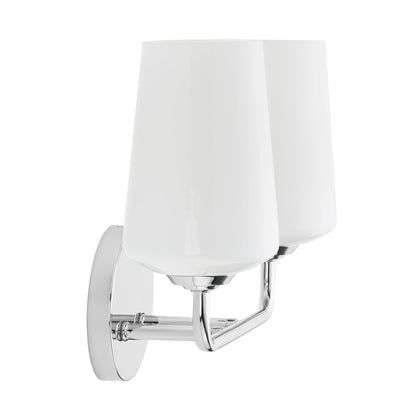 Progress Lighting P300543-015 Celino 2 light polished chrome bath vanity wall light side view
