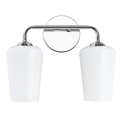 Progress Lighting P300543-015 Celino 2 light polished chrome bath vanity wall light close-up