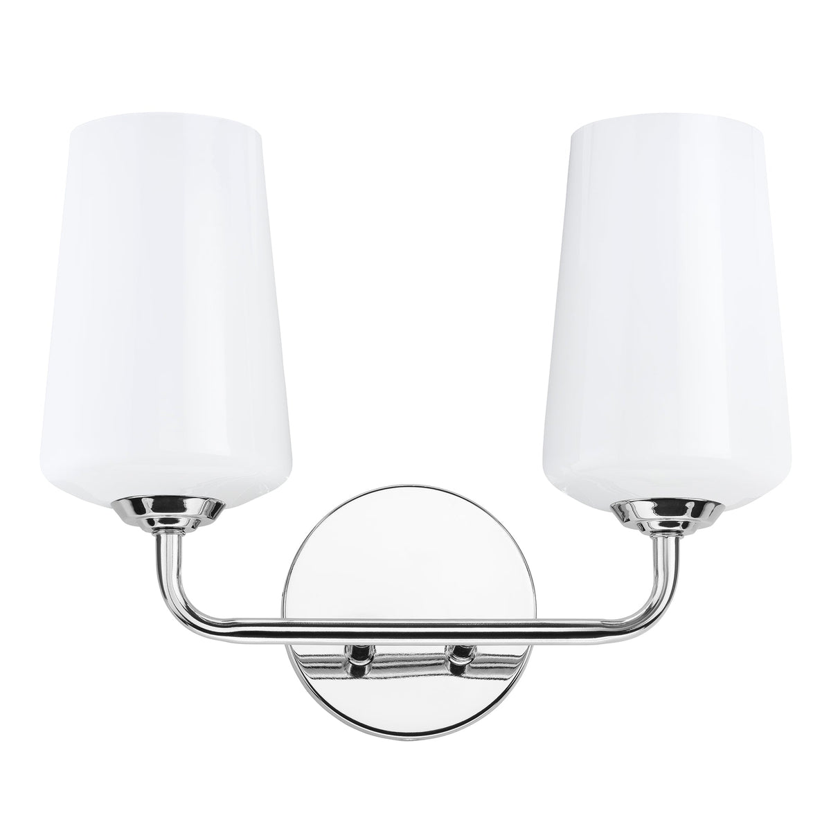 Progress Lighting P300543-015 Celino 2 light polished chrome bath vanity wall light underside view