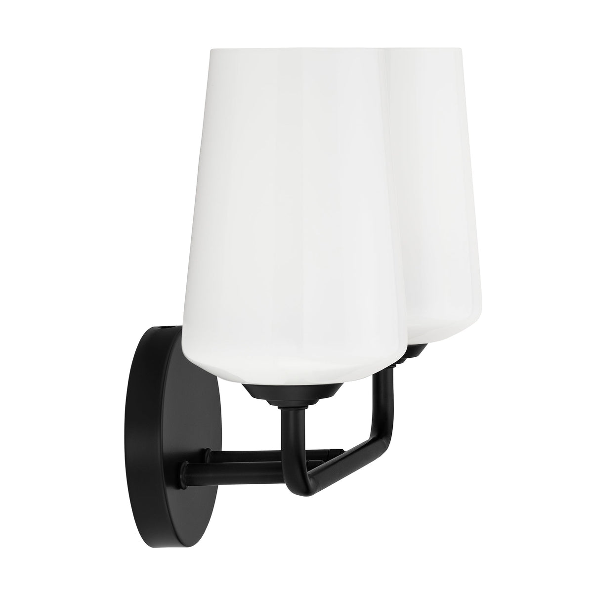 Progress Lighting P300543-031 Celino 2 Light Black Bath Vanity Wall Light side view