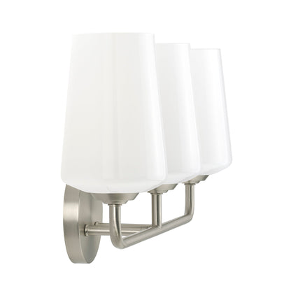 Progress Lighting P300544-009 Celino 3 light bath vanity wall light side view