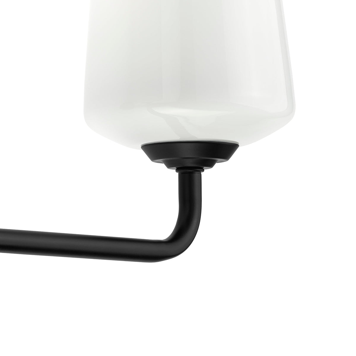 Progress Lighting Celino 3 light black bath vanity wall light angle view