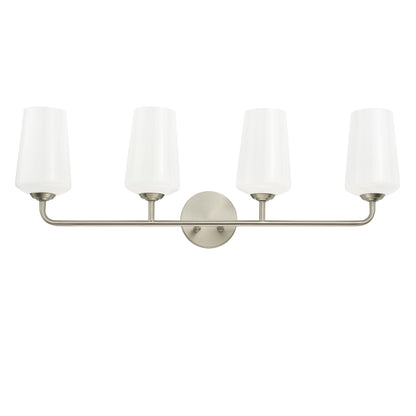 Progress Lighting P300545-009 Celino 4 Light Brushed Nickel Bath Vanity Wall Light