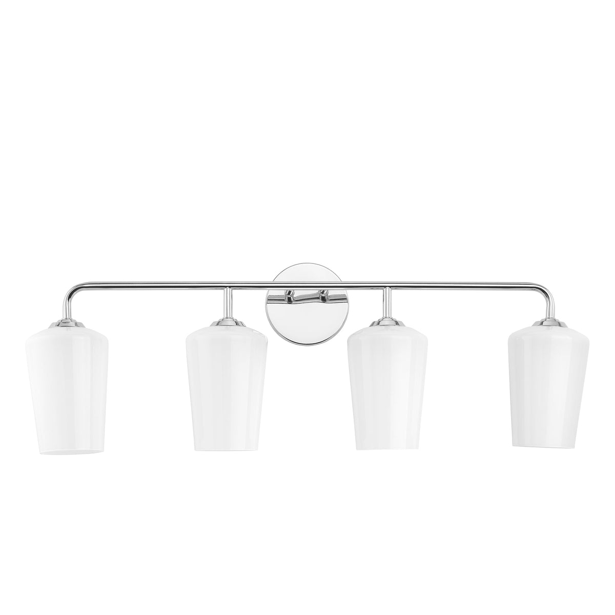 Progress Lighting P300545-015 Celino 4 light bath vanity wall light front detail