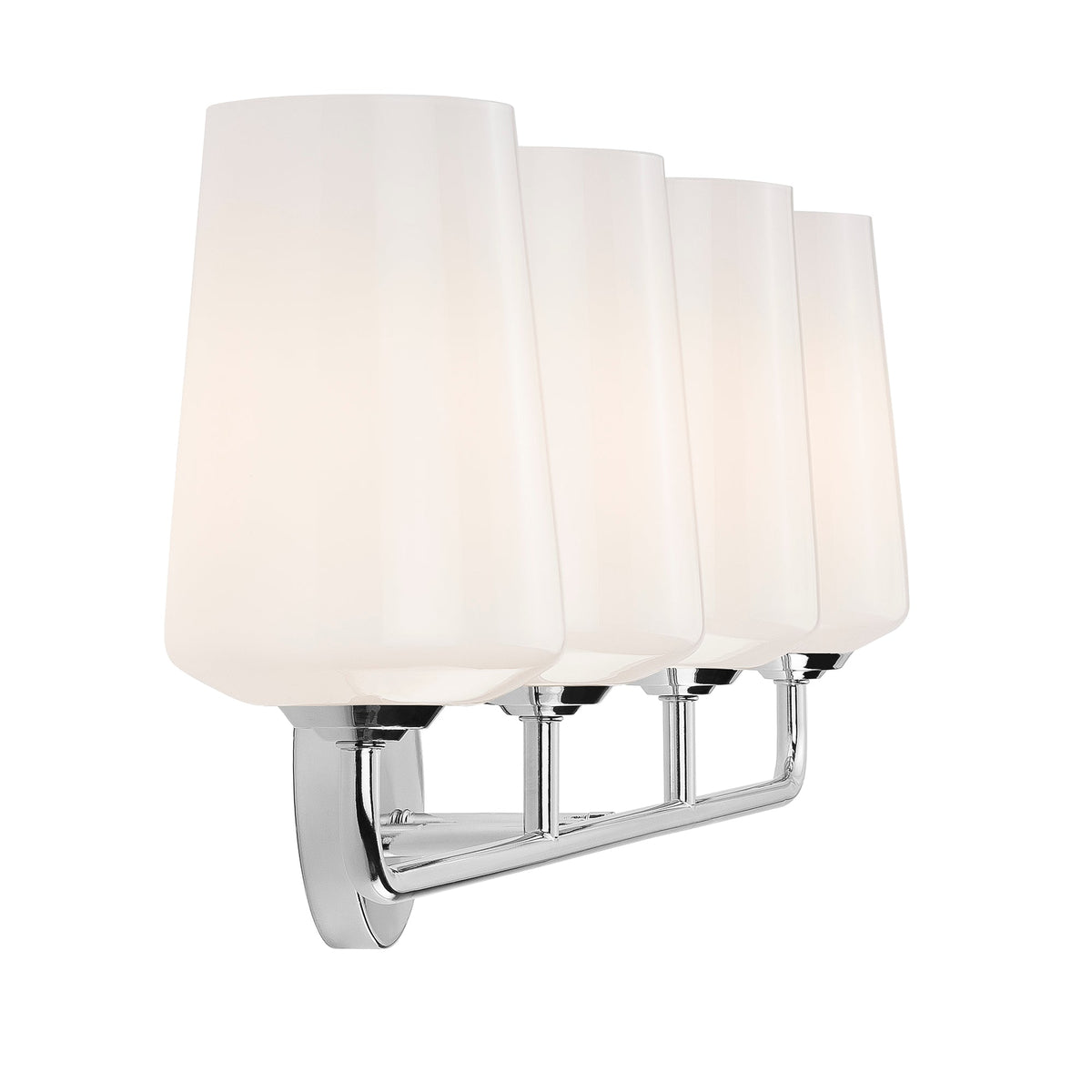 Progress Lighting P300545-015 Celino 4 light bath vanity wall light angle view