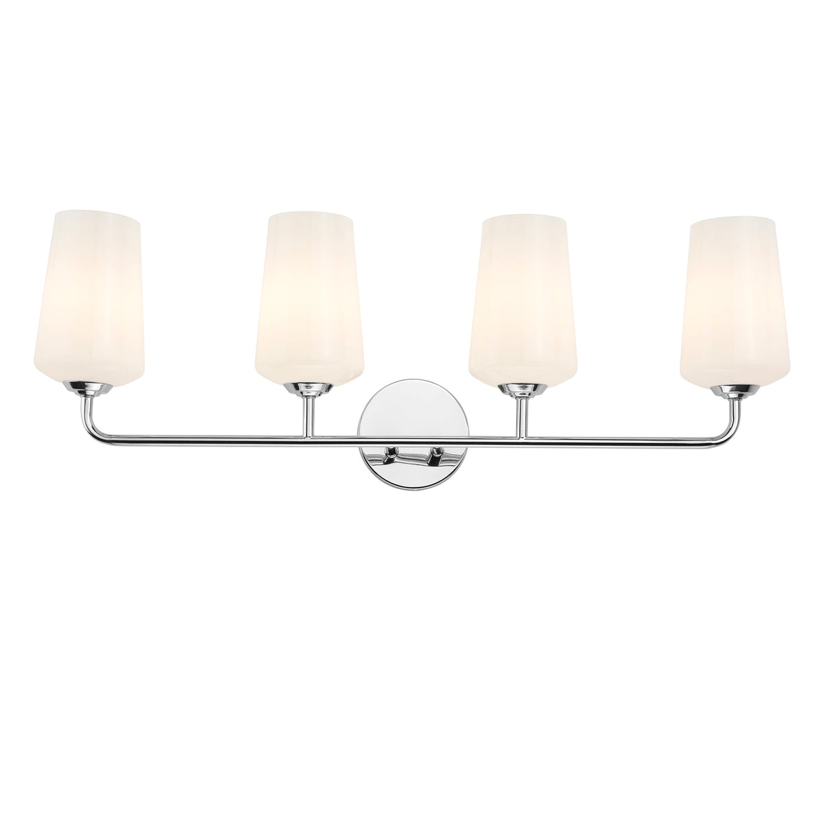 Progress Lighting P300545-015 Celino 4 light bath vanity wall light shade detail