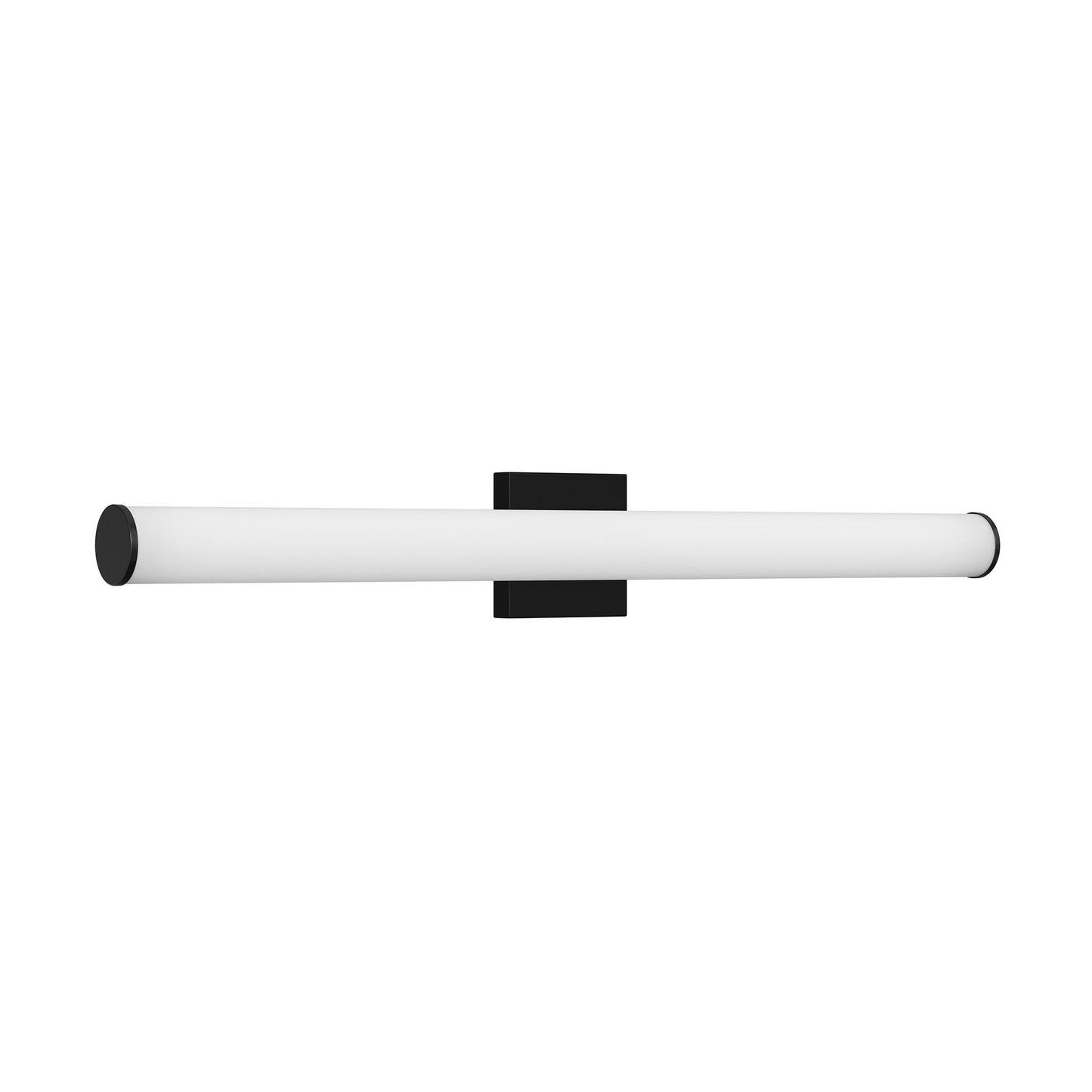 Progress Lighting P300554-031-CS Phase 6.2 LED 36 Inch Black Linear Vanity Light - Iso View