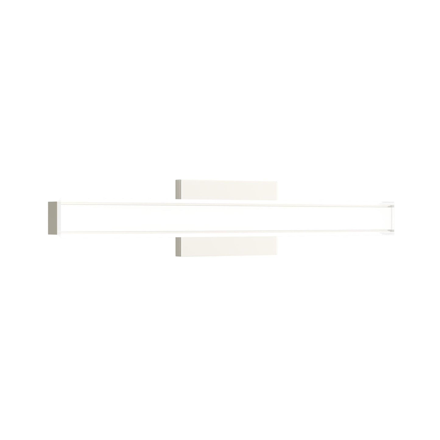 Progress Lighting P300556-009-CS Phase 6.3 LED 24 inch Brushed Nickel Slim Linear Vanity Bath Light - Isolated Product View