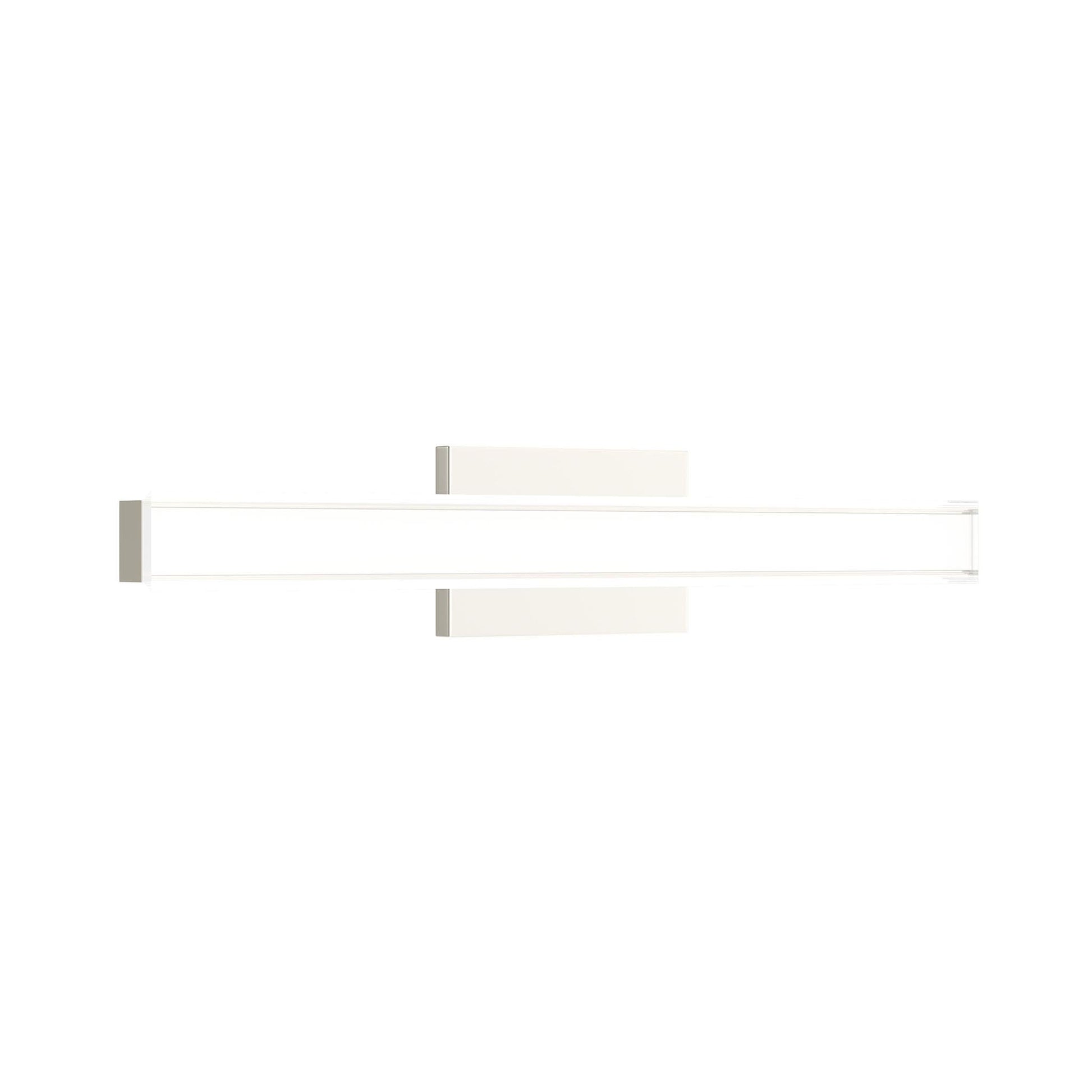 Progress Lighting P300556-009-CS Phase 6.3 LED 24 inch Brushed Nickel Slim Linear Vanity Bath Light - Isolated Product View