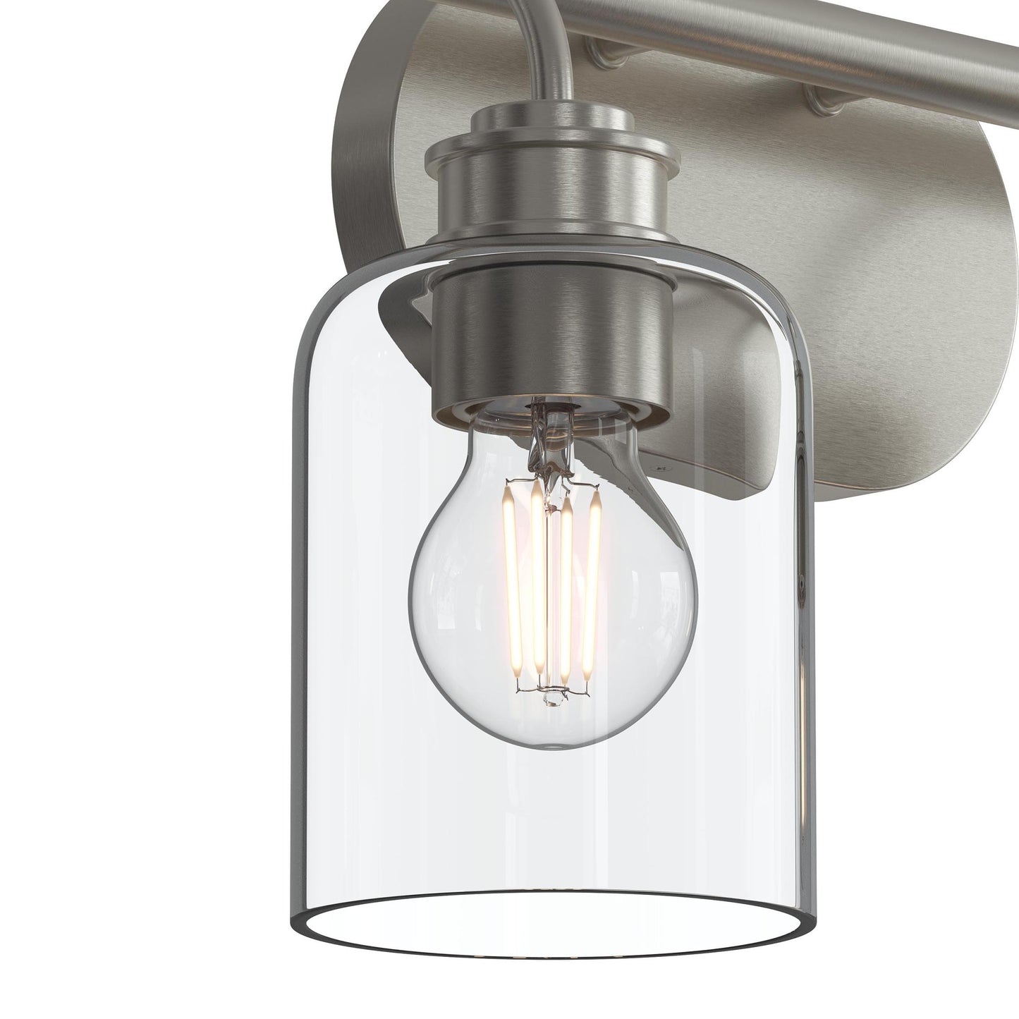 Progress Lighting P300566-009 Reines 2 Light 14.75 inch Brushed Nickel Bath Vanity Wall Light