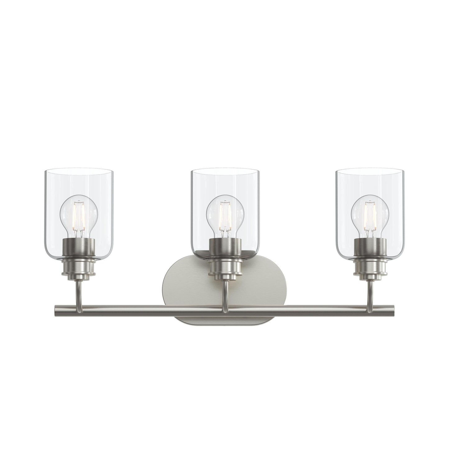 Progress Lighting P300567-009 Reines 3 Light 22.75 inch Brushed Nickel Bath Vanity Wall Light