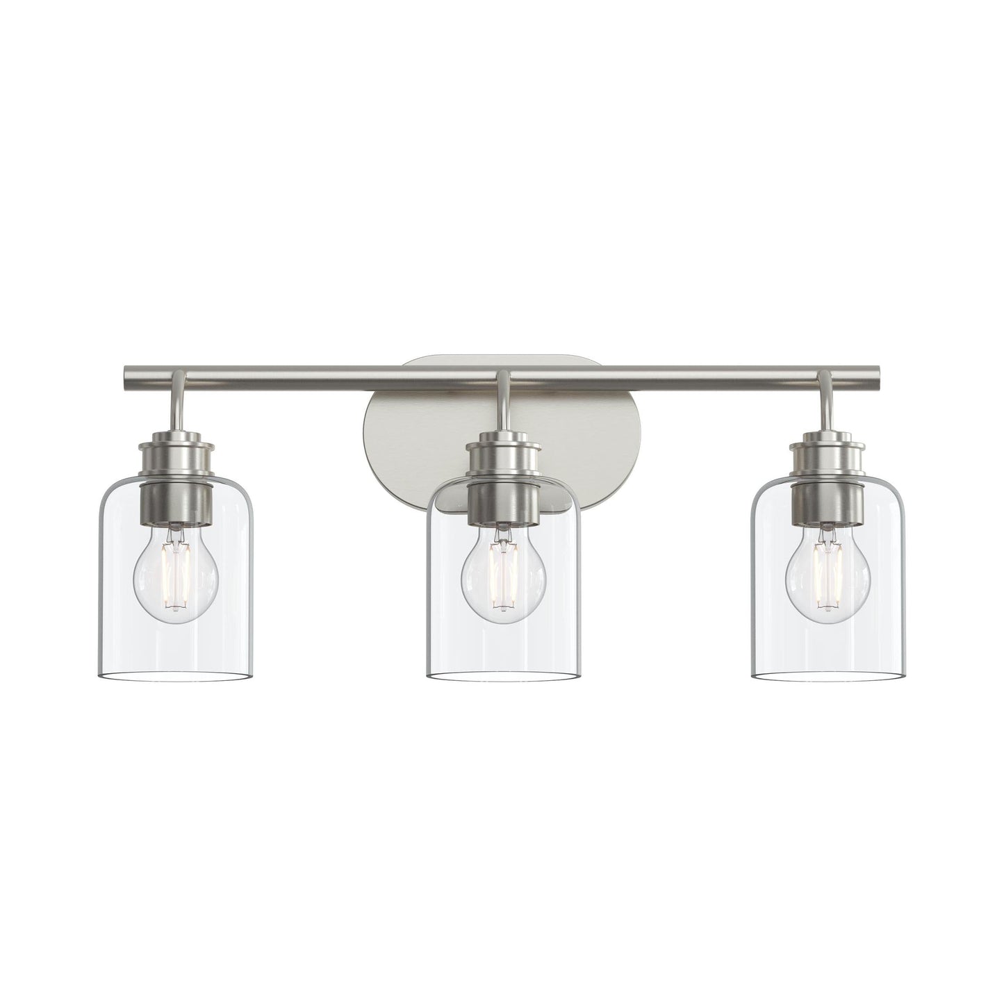 Progress Lighting P300567-009 Reines 3 Light 22.75 inch Brushed Nickel Bath Vanity Wall Light