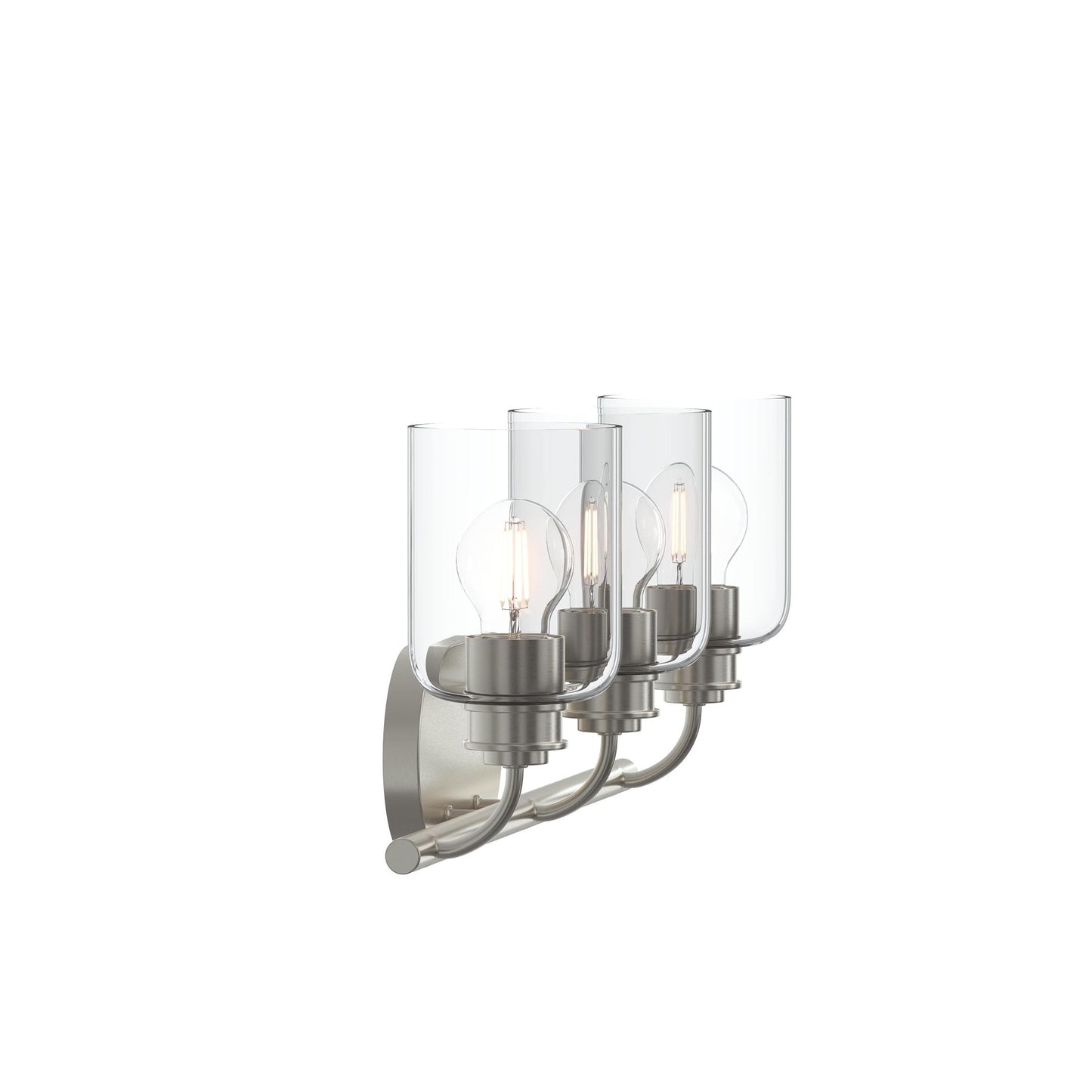 Progress Lighting P300567-009 Reines 3 Light 22.75 inch Brushed Nickel Bath Vanity Wall Light