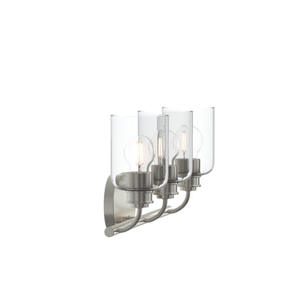 Progress Lighting P300567-009 Reines 3 Light 22.75 inch Brushed Nickel Bath Vanity Wall Light