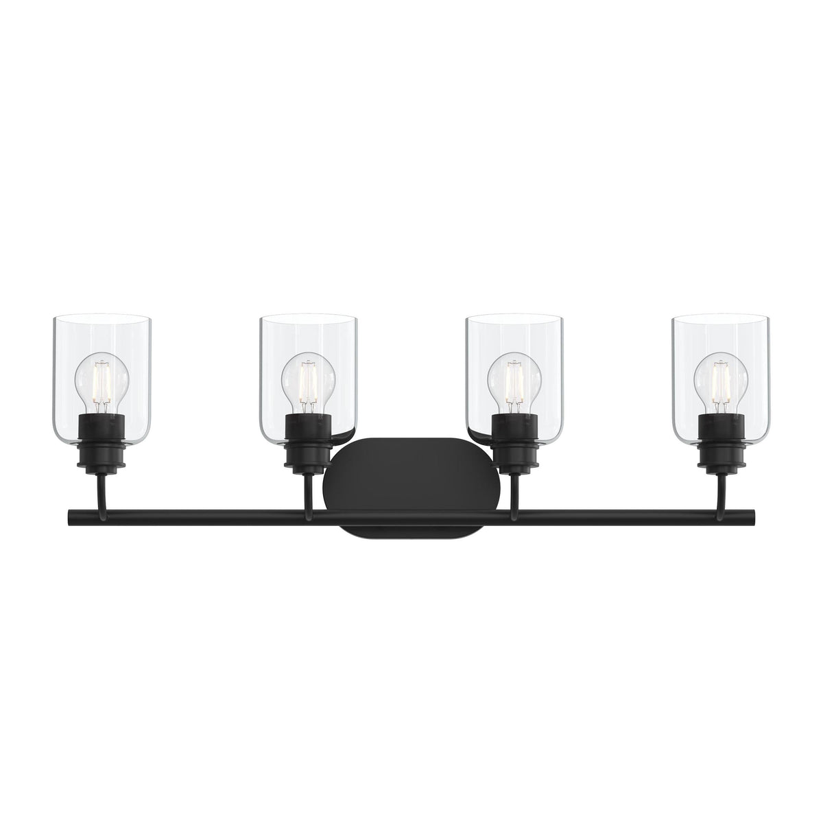 Progress Lighting P300568-31M Reines Matte Black Bath Vanity Wall Light - View 10