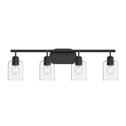 Progress Lighting P300568-31M Reines Matte Black Bath Vanity Wall Light - View 9
