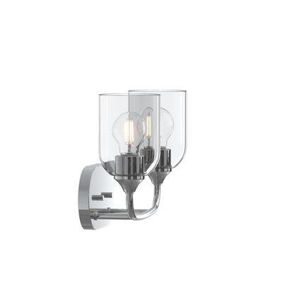 Progress Lighting P300572-015 Ilia 2 Light Polished Chrome Bath Vanity Wall Light - Image 10