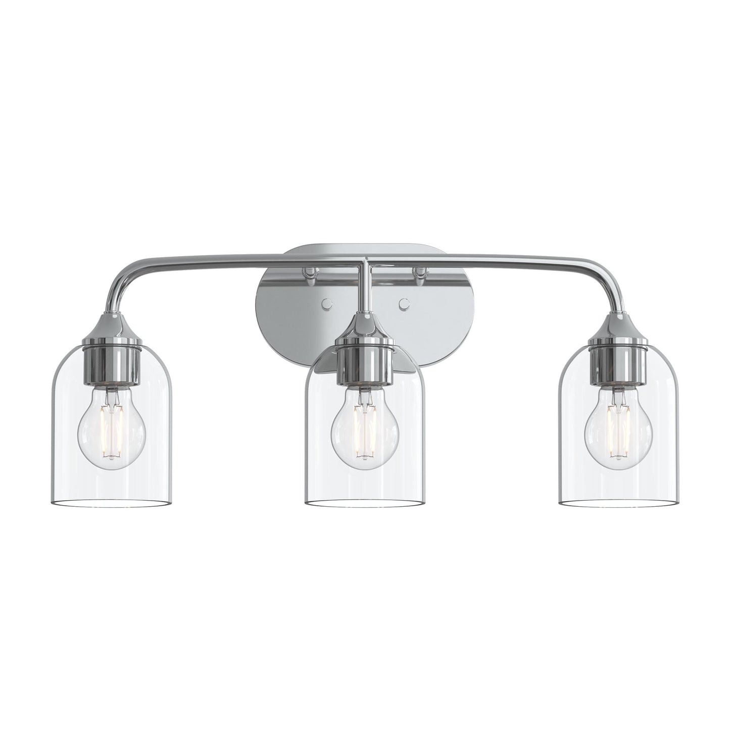 Progress Lighting P300573-015 Ilia 3-Light Bath Vanity Polished Chrome - Additional View