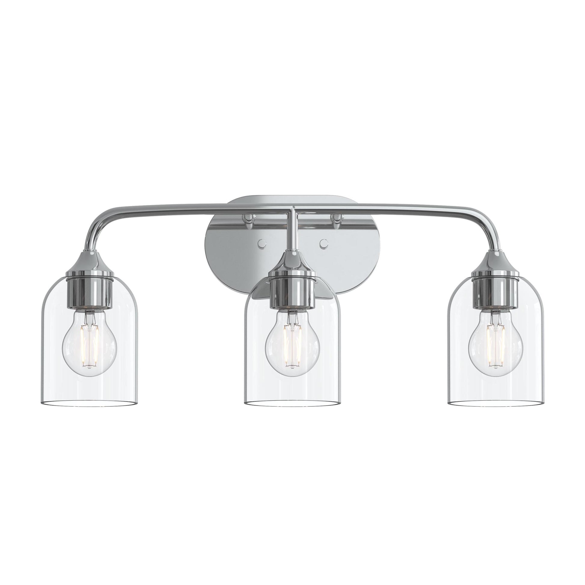 Progress Lighting P300573-015 Ilia 3-Light Bath Vanity Polished Chrome - Additional View